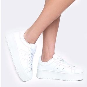 J Adams Lace Up Platform Sneaker